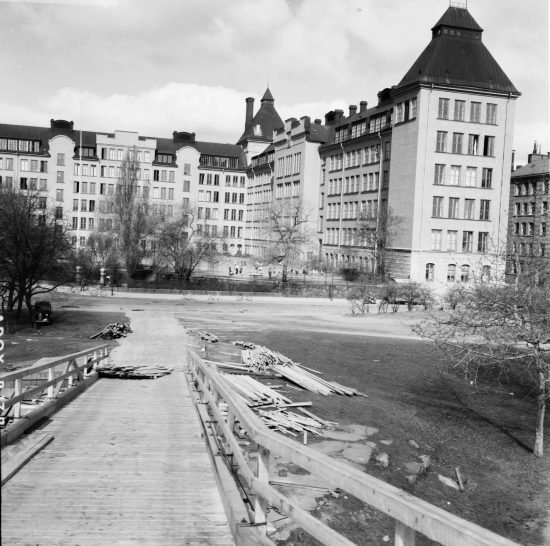 Sofia skola. Fotograf: Okänd. Källa: Spårvägsmuseet